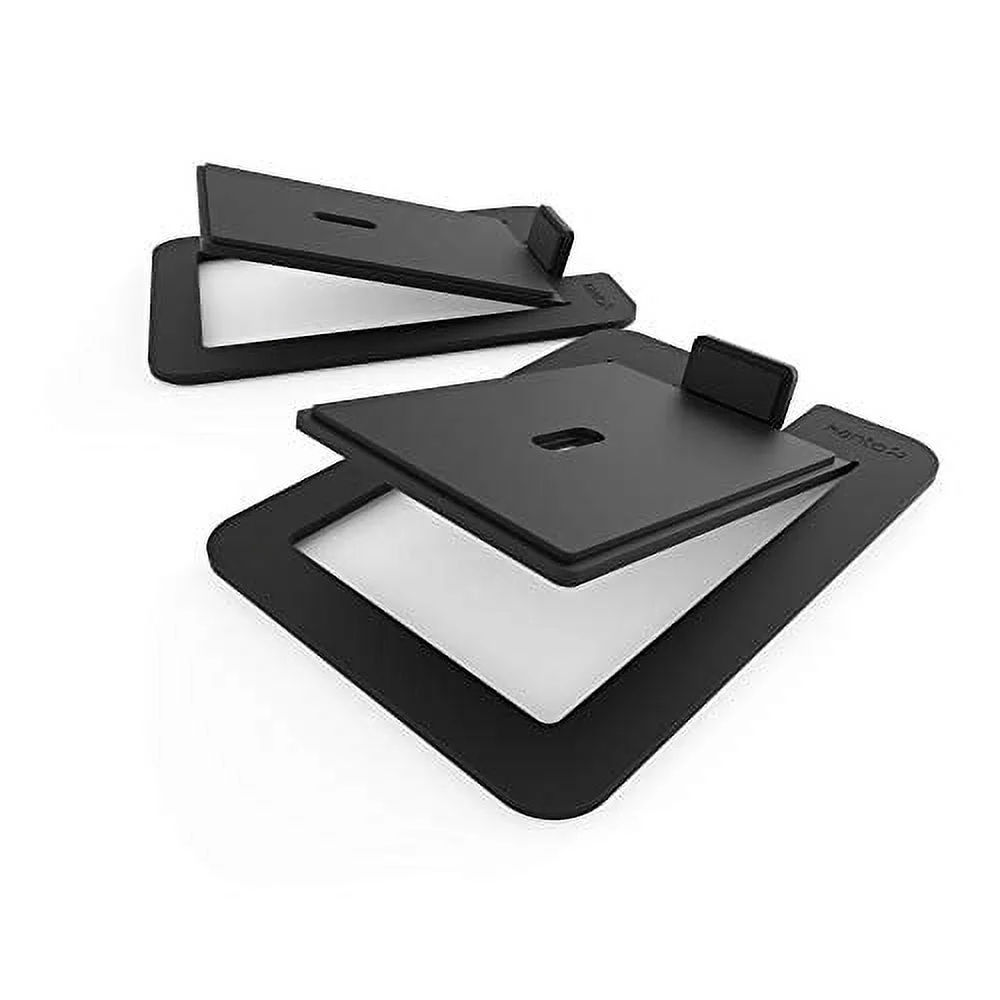 Kanto Desktop Speaker Stands for Large Speakers, Black