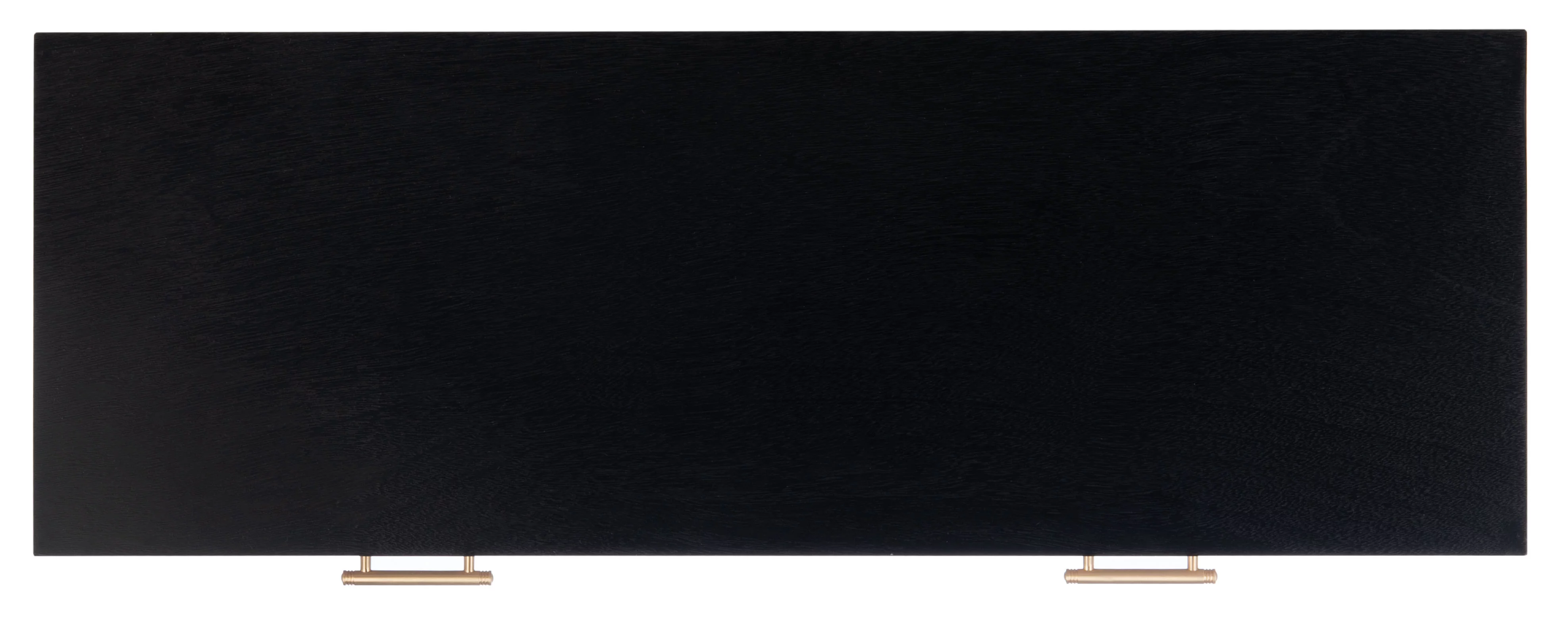 SAFAVIEH Estella Modern 2 Drawer Console Table, Black