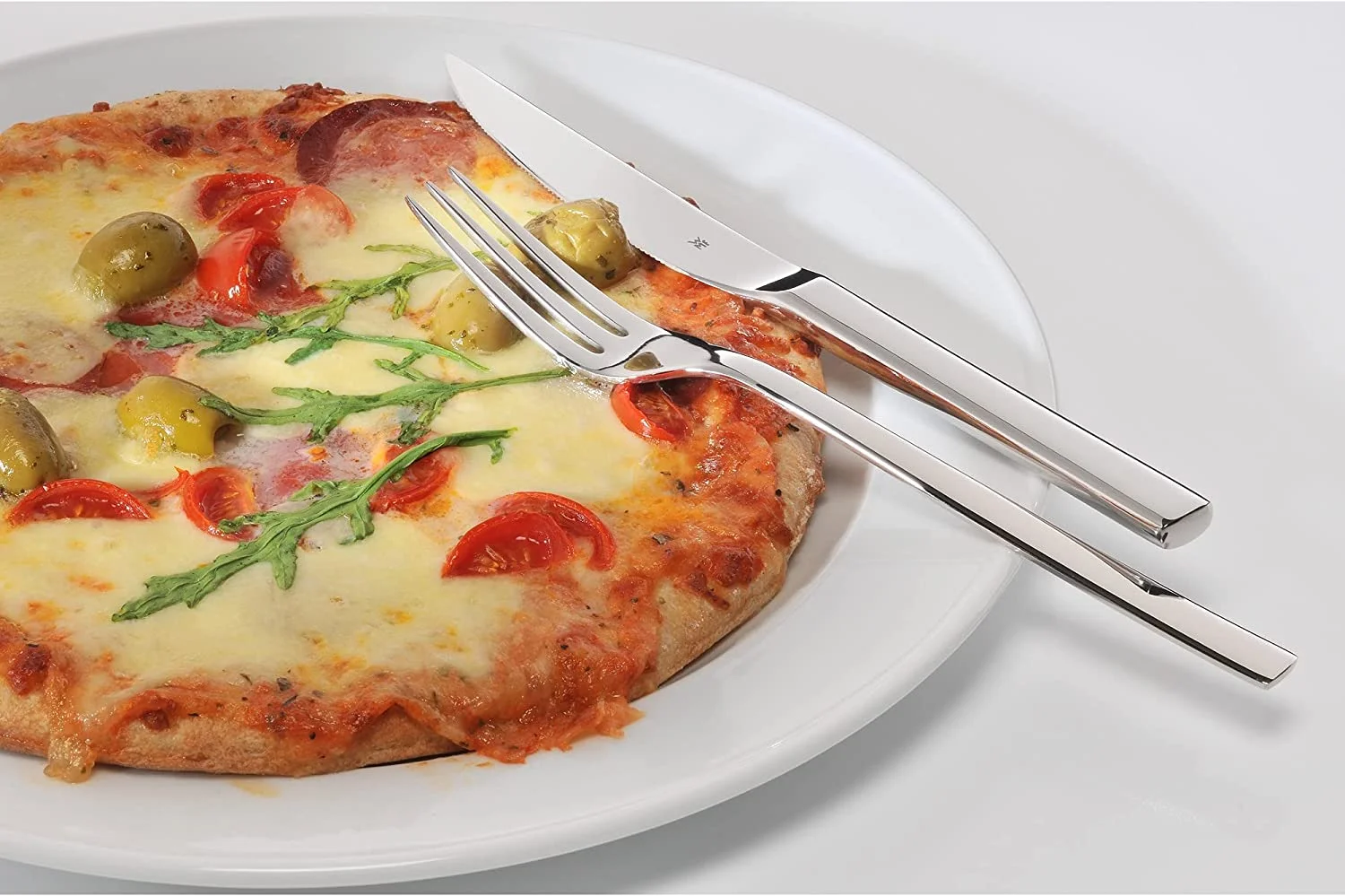 Nuova 12-Piece Covered Steak Set, Polished Stainless Steel