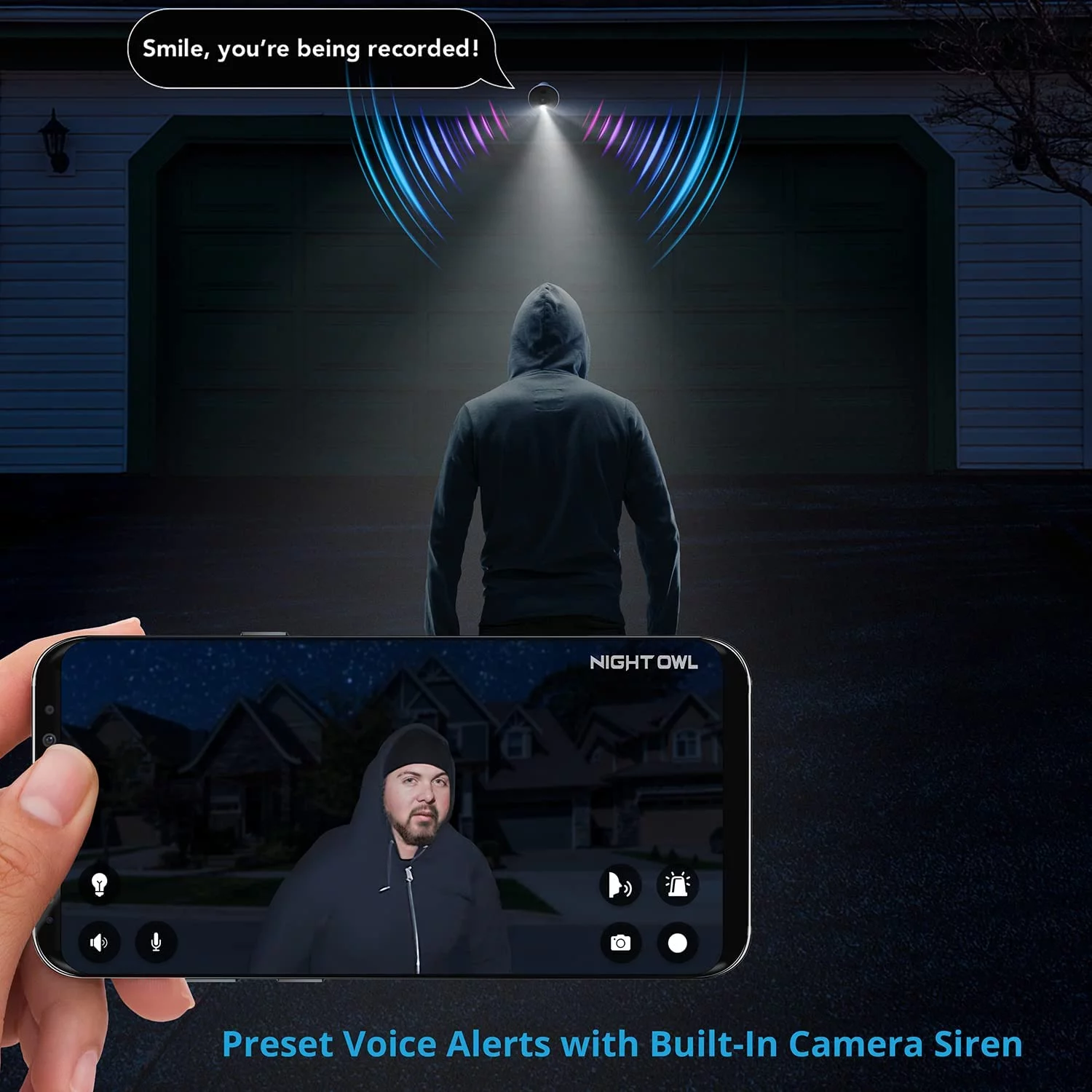 Night Owl 8-Channel 8-Camera 4K Security System with 1TB HDD DVR CL-BT8D-8-18LSA