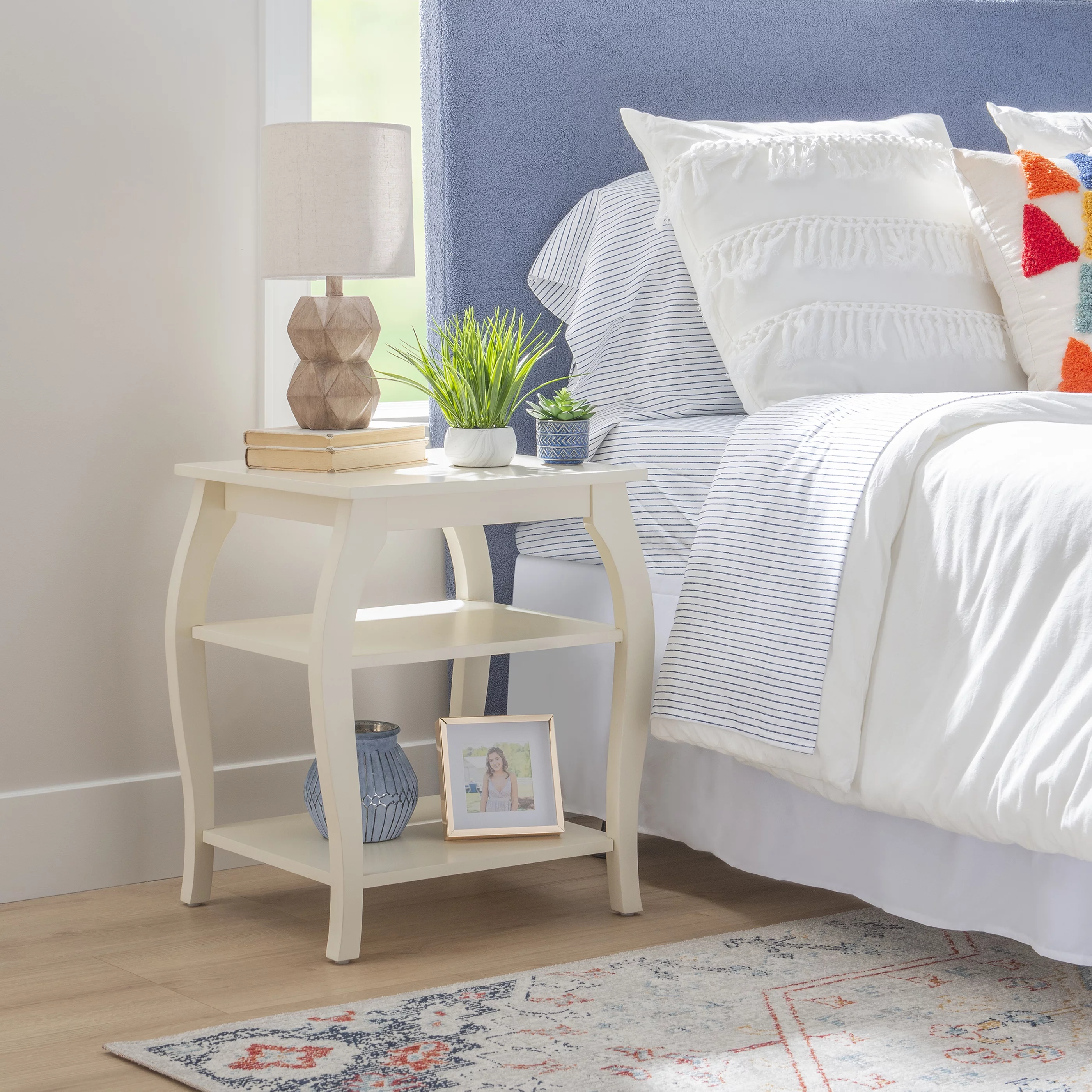 Powell Rellim 2- Shelf Indoor Accent Side Table, 23