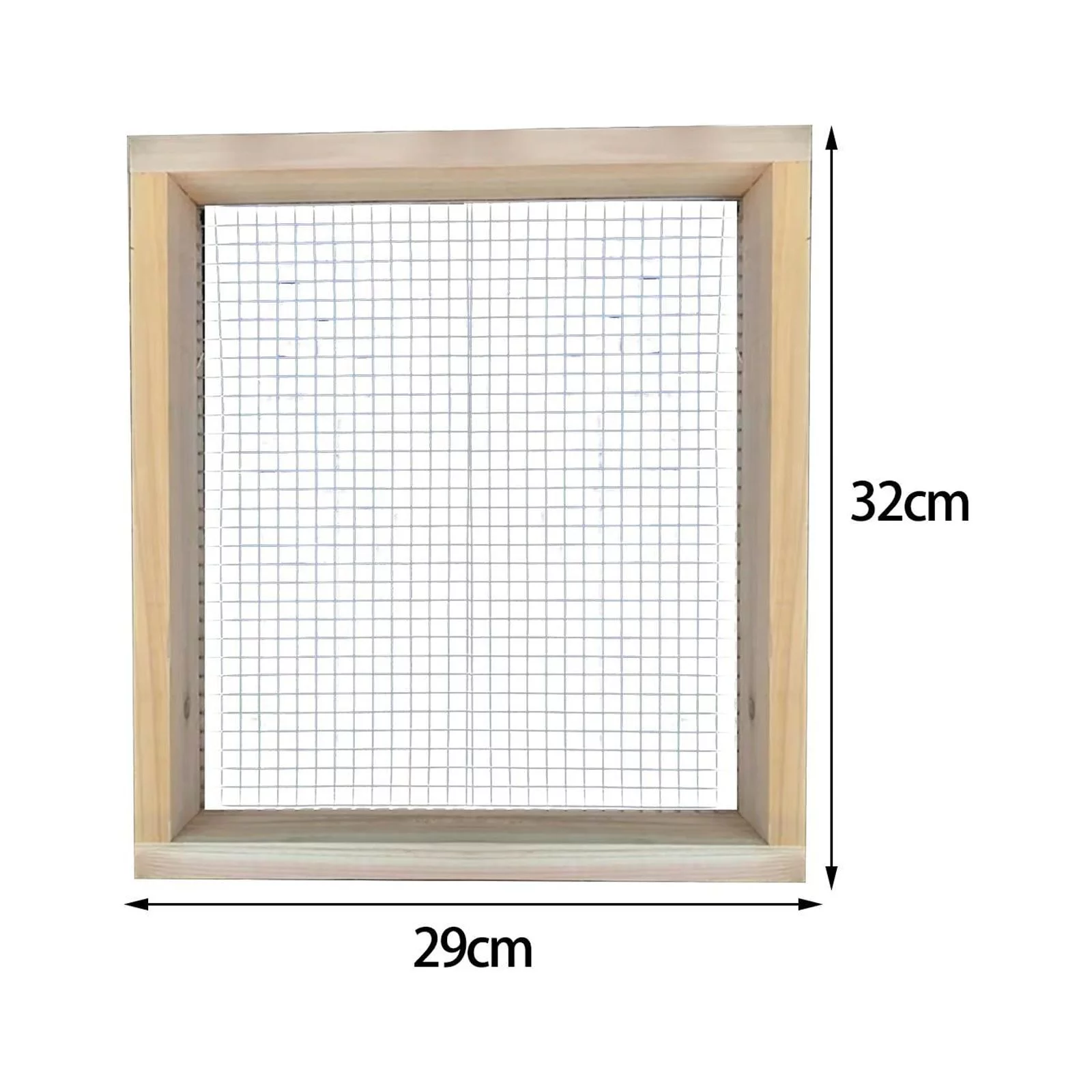 Soil Garden Sifter,Purpose Soil Screen Wood Dirt Sifter Hand Held Garden Sifter for Compost, Dirt and Potting Soil