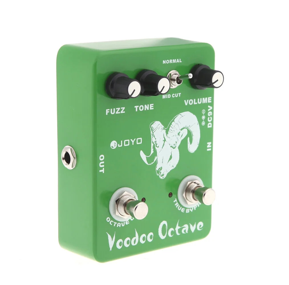JOYO JF-12 Voodoo Octave Fuzz Effect Guitar Effect Pedal True Bypass