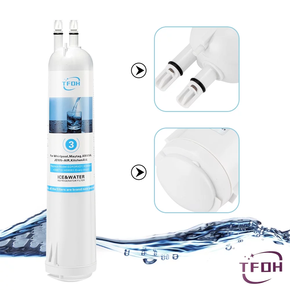 3Pack 4396841 EDR3RXD1 water caps replacement Compatible with 4396841, 4396710, 9083, 46-9030