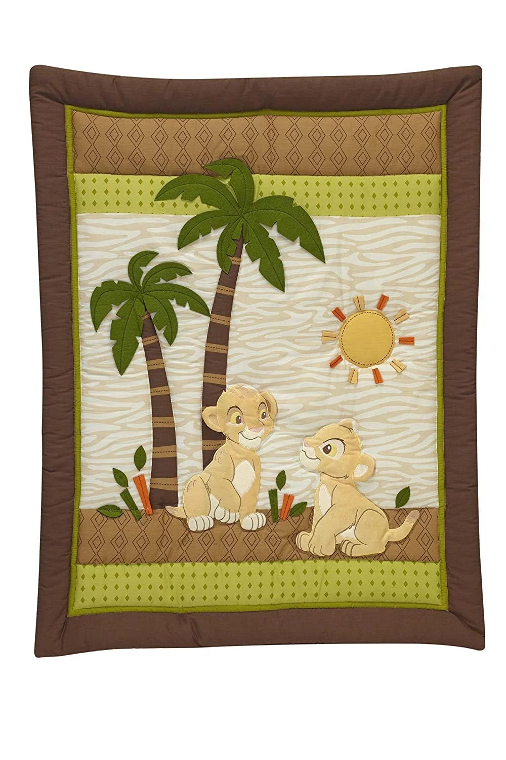 Disney Baby Bedding Lion King Wild About You 4-Piece Deluxe Crib Bedding Set