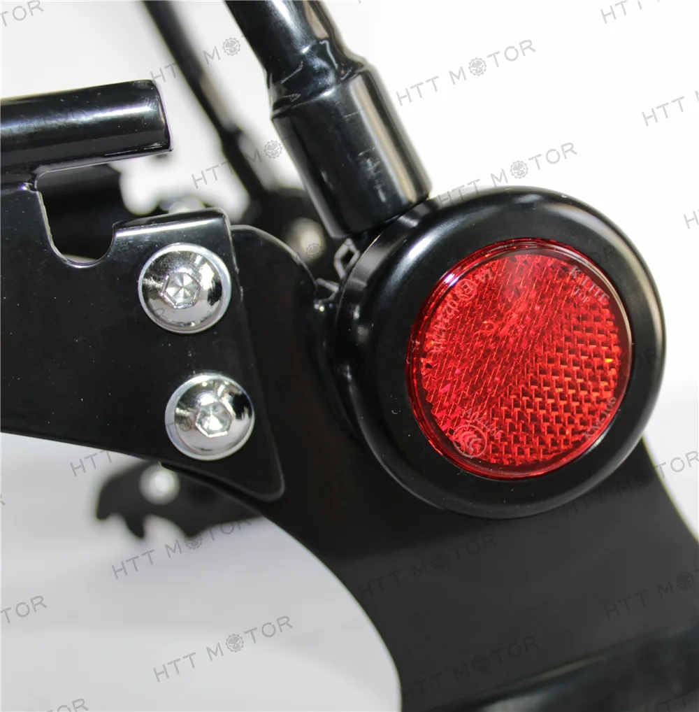 HTTMT Skull Backrest Sissy Bar w/ Luggage Rack For Harley Softail Deluxe 2005 UP Black