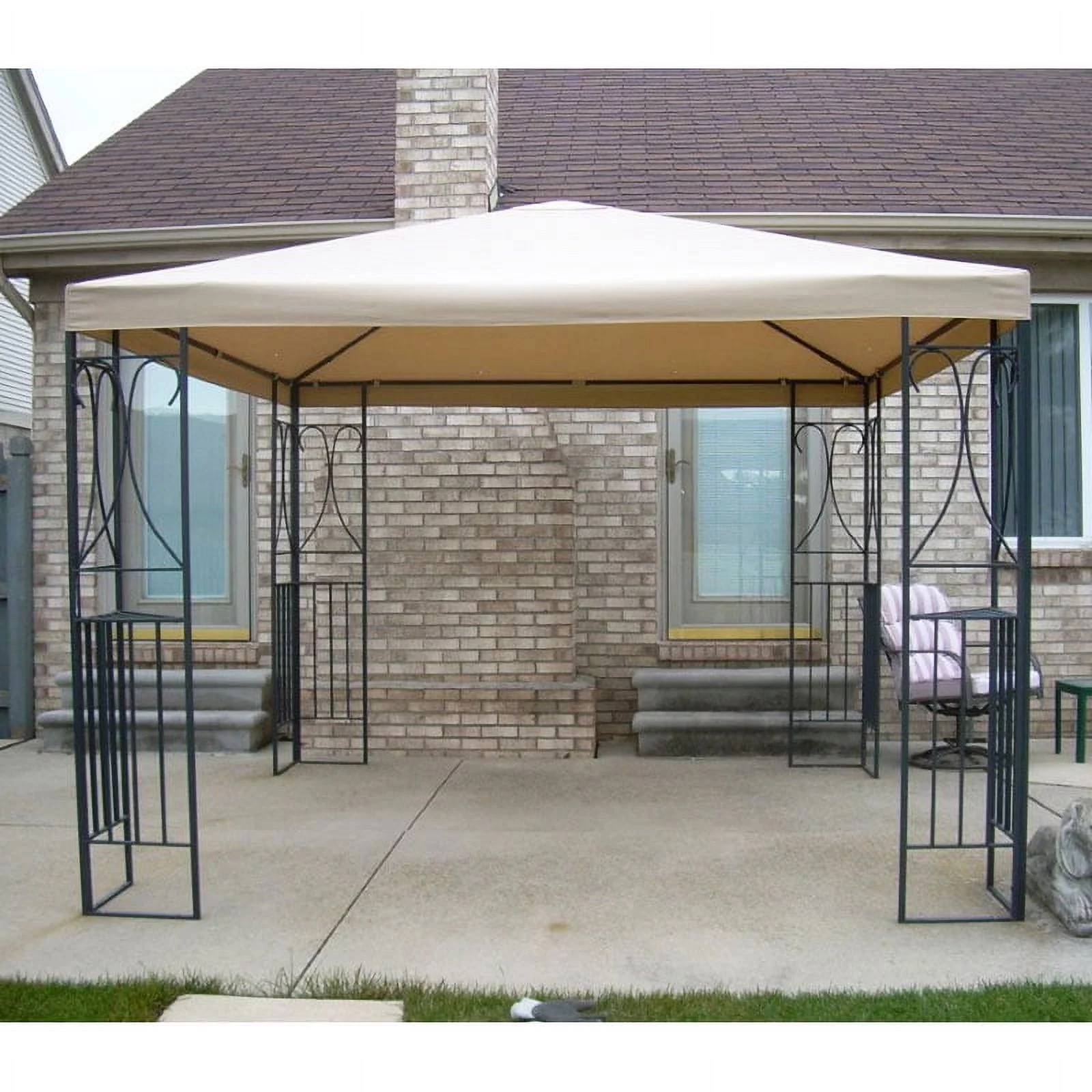 Garden Winds Replacement Canopy for Parisienne Gazebo - Riplock 350