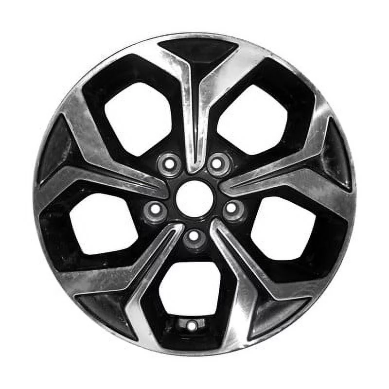 KAI 16 X 6.5 Reconditioned OEM Aluminum Alloy Wheel, Machined and Dark Charcoal, Fits 2019-2021 Kia Forte