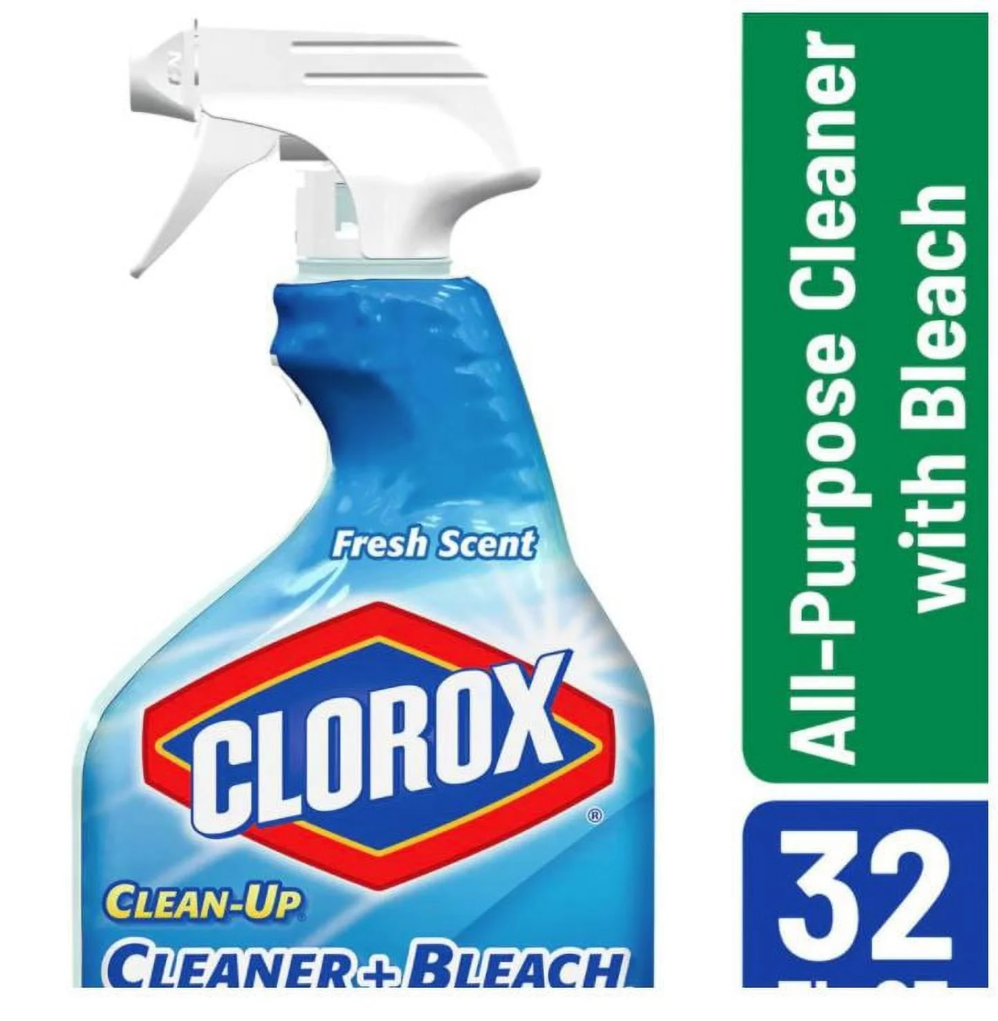 Clean-Up 32 oz. Fresh Scent All-Purpose Cleaner with Bleach Spray (2-Pack)