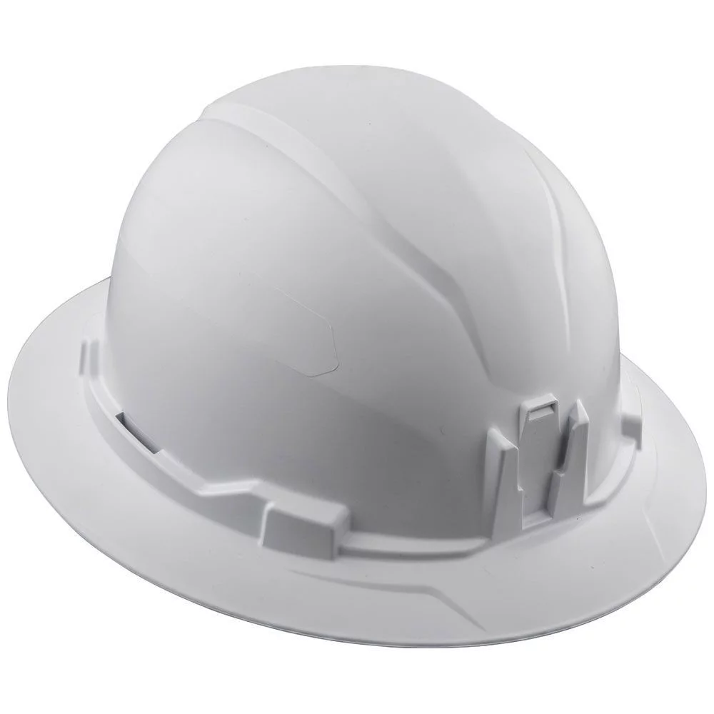Klein Tools 60400 Full Brim Style Non-Vented Hard Hat - White