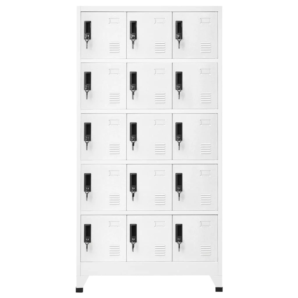 Locker Cabinet White 35.4