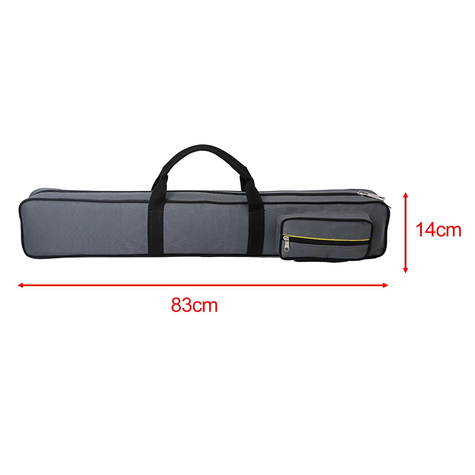 GARENDE Billiards Pool with Divider Lightweight Pool Cue Carry Bag 1/2 Jointed Blue