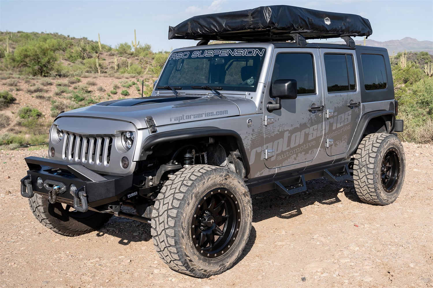 Raptor Rts71jp Rt Steps Fits 07 18 Wrangler (Jk) Wrangler (Jl) Fits select: 2015-2018 JEEP WRANGLER UNLIMITED, 2012-2014 JEEP WRANGLER