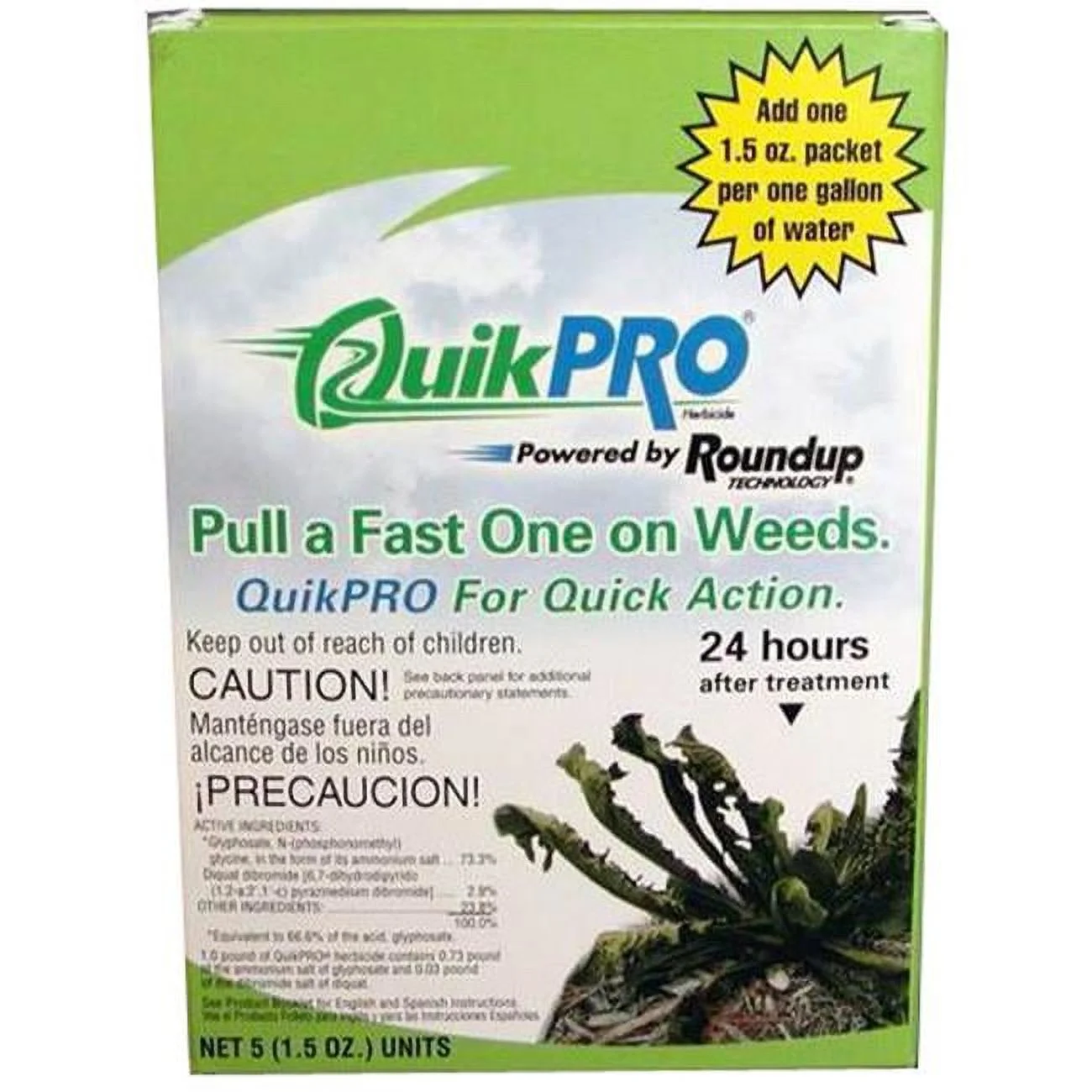 Southern Ag  Roundup Quick Pro, 1.5 oz - 5 Per Box