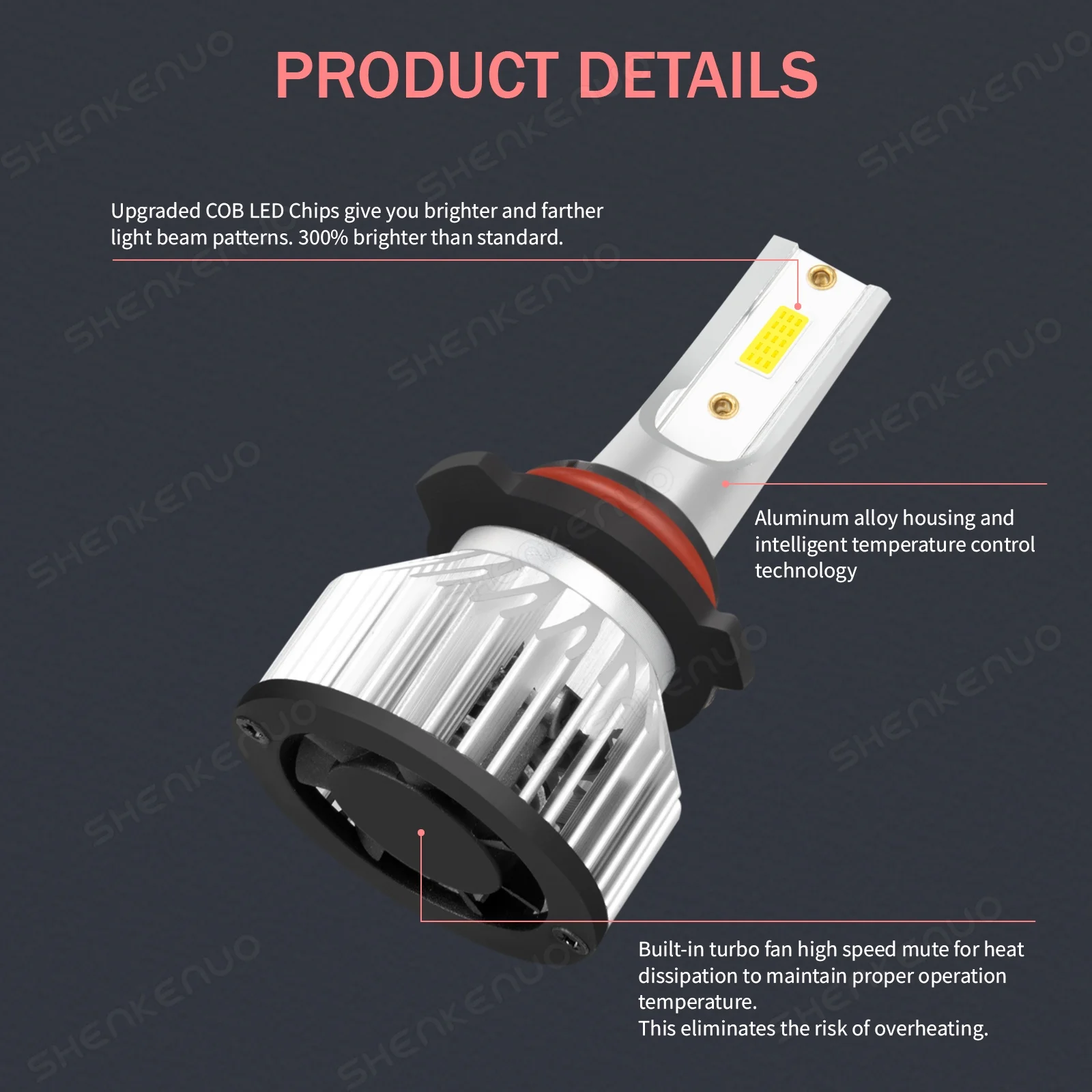 For Chevy Silverado 1500 2500HD 3500HD 2007-2014 LED Headlight Fog Lights Bulbs