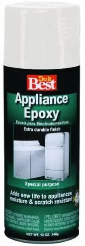 RUSTOLEUM 203299D Epoxy Aerosol, Appliance Enamel, White