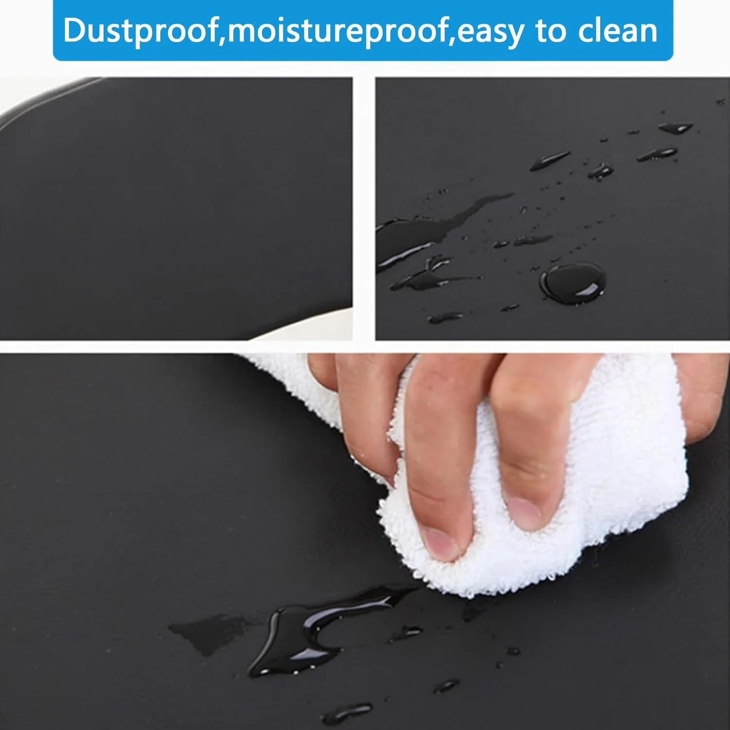 GIVIMO 4 Pack Folding Chair, Set Of 4, Black