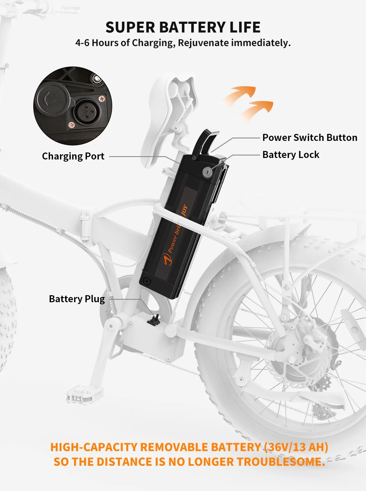 DFITO A20 Folding Electric Bike Ebike Bicycle 500W Motor 20