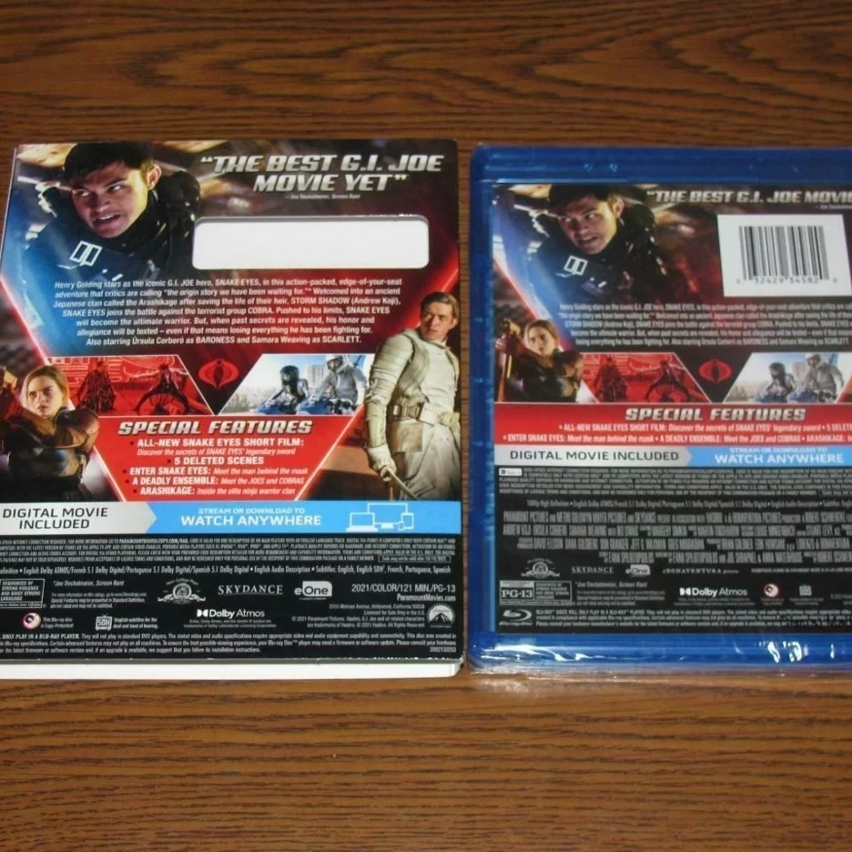 Pre-Owned Snake Eyes: G.I. Joe Origins (Blu-ray + Digital Copy)
