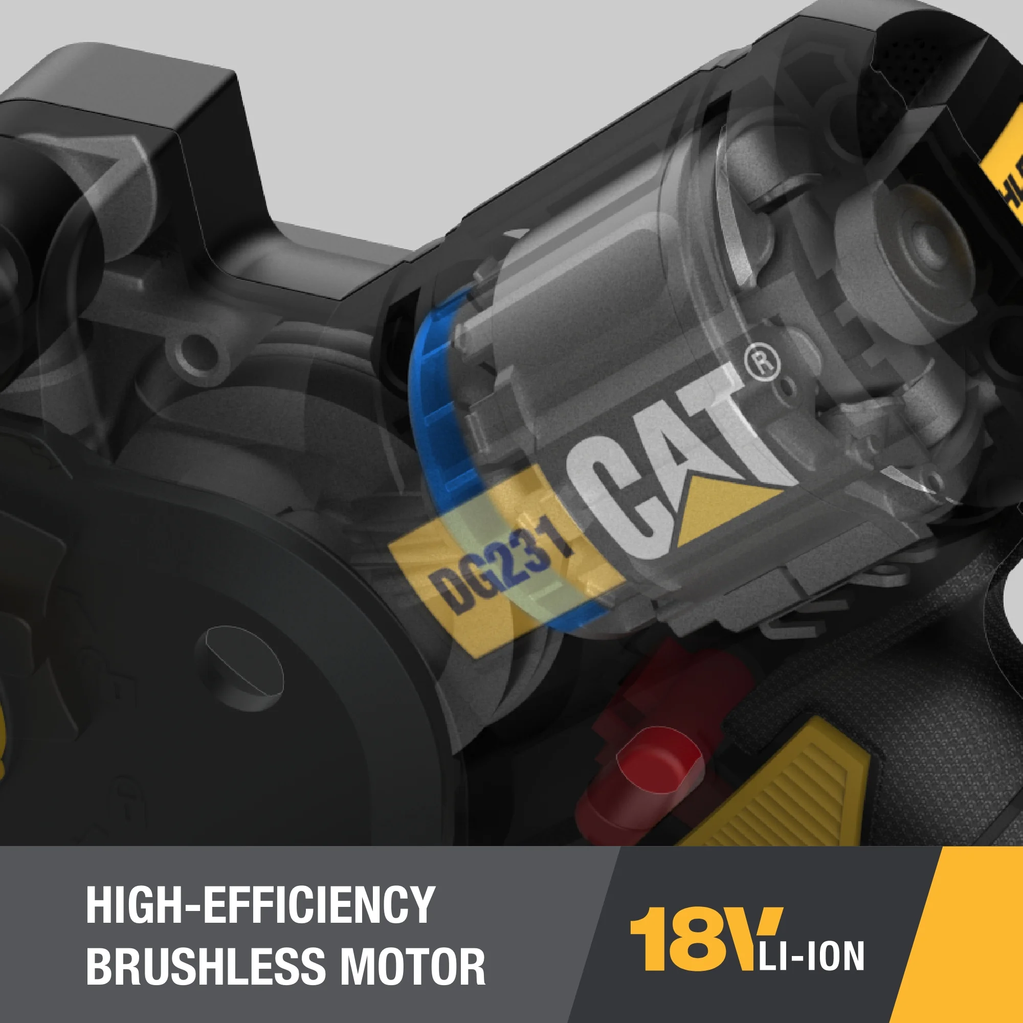 Caterpillar Cat® DG231 18V Brushless 5” Pruning Saw (Battery & Charger Included)