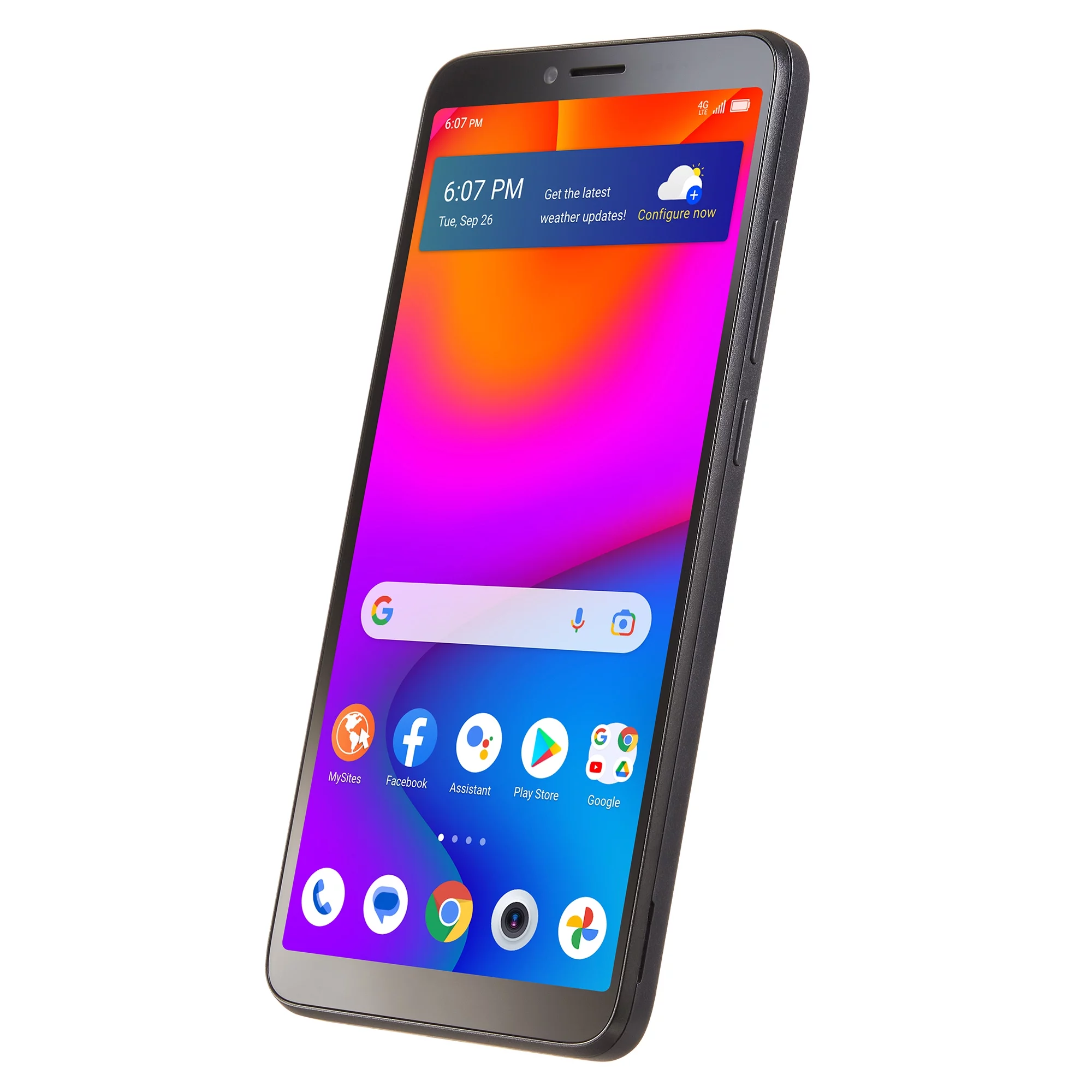 Puerto Rico Straight Talk TCL ION V, 32GB, Black - Prepaid Smartphone [Locked to Straight Talk]