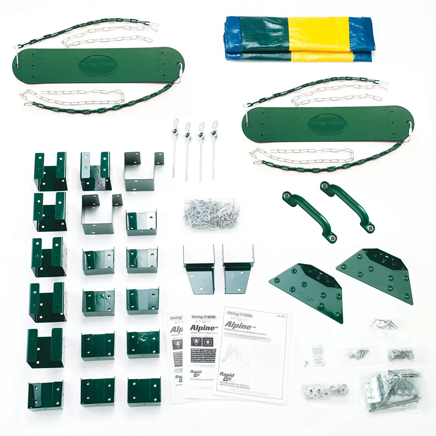 Alpine Custom Swing Set Hardware Kit wood not included