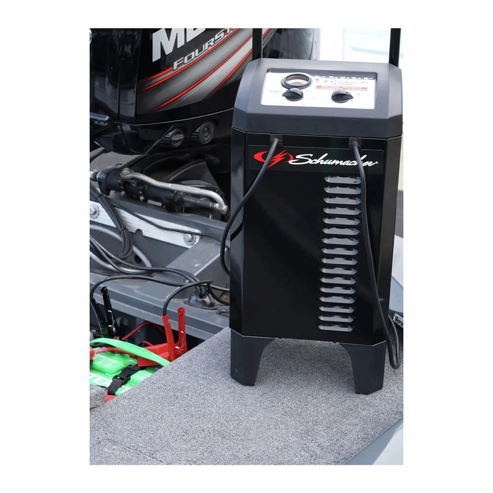 Schumacher Electric 200/40/20/10 Amp Manual Wheel Charger w/ Engine Sta