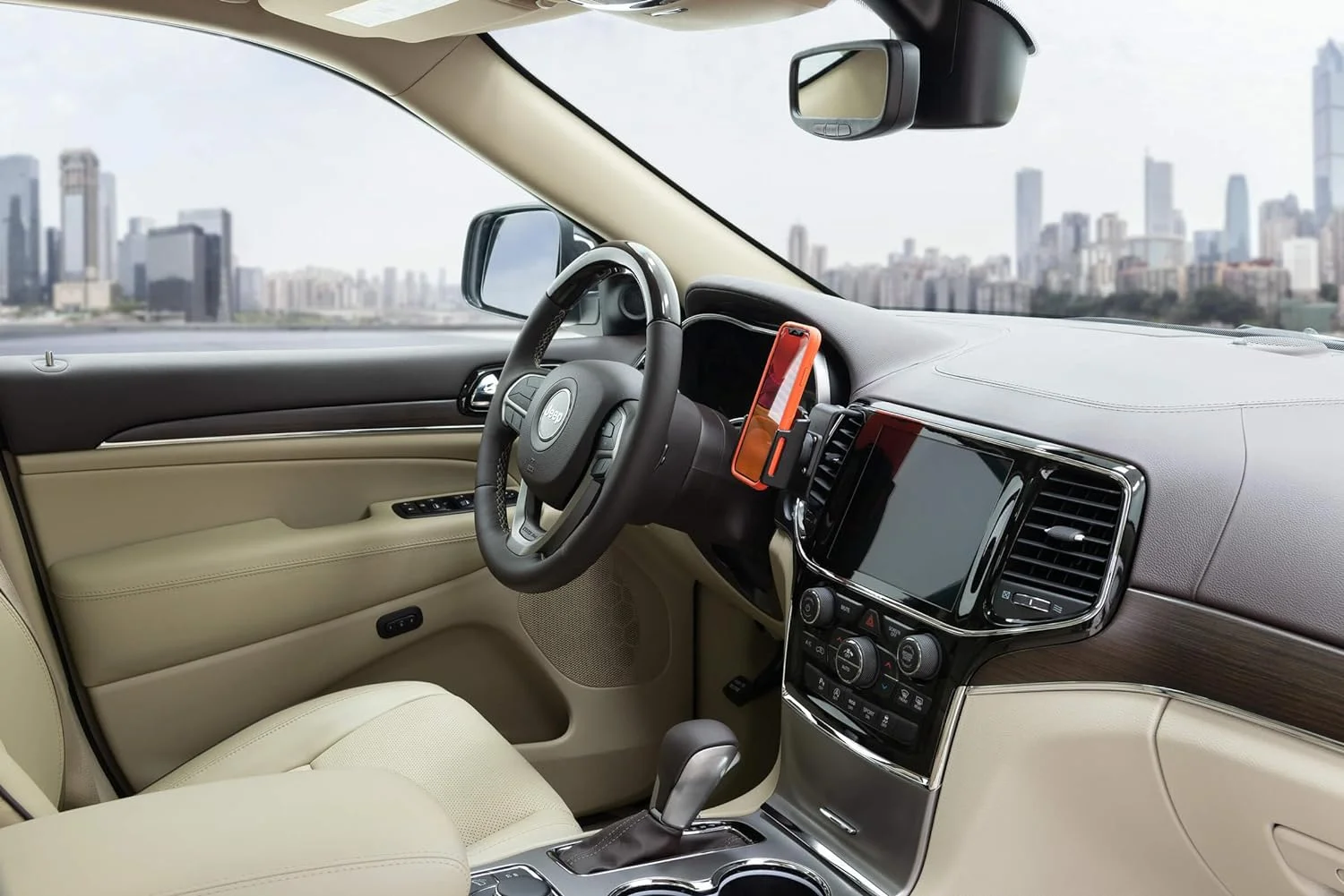 Scosche PC854549 ProClip Center Mount Compatible with 2011-2020 Jeep Grand Cherokee (Mounting Base Only)