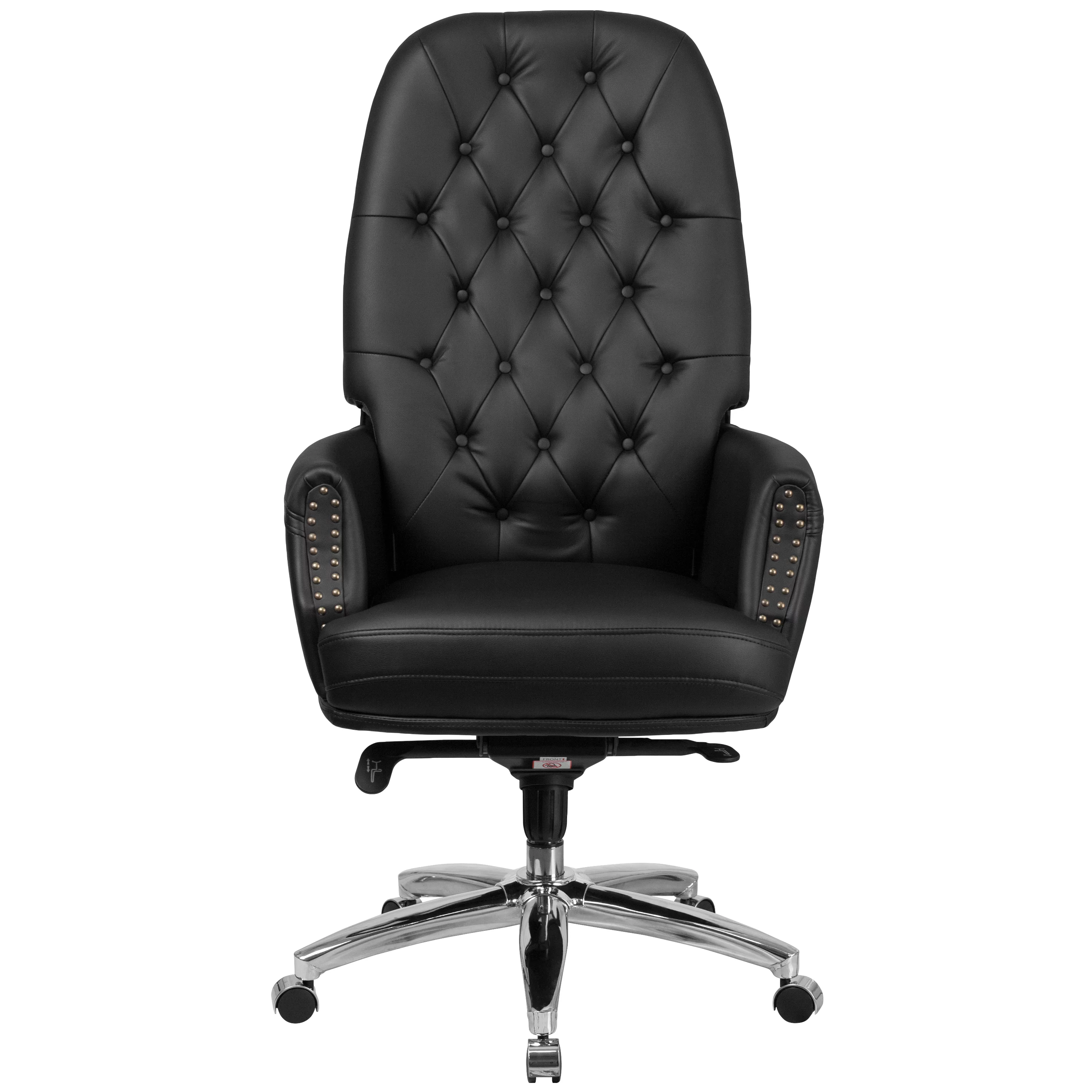 Emma + Oliver High Back Traditional Black LeatherSoft Multifunction Ergonomic Office Chair