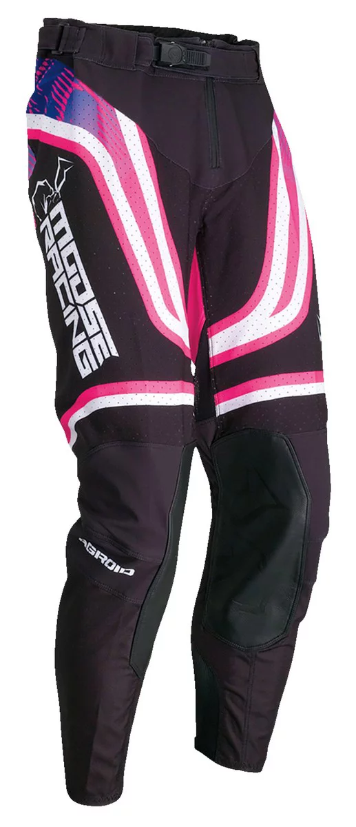 Moose Racing Agroid Mens MX Offroad Pants Pink/Purple 40 USA