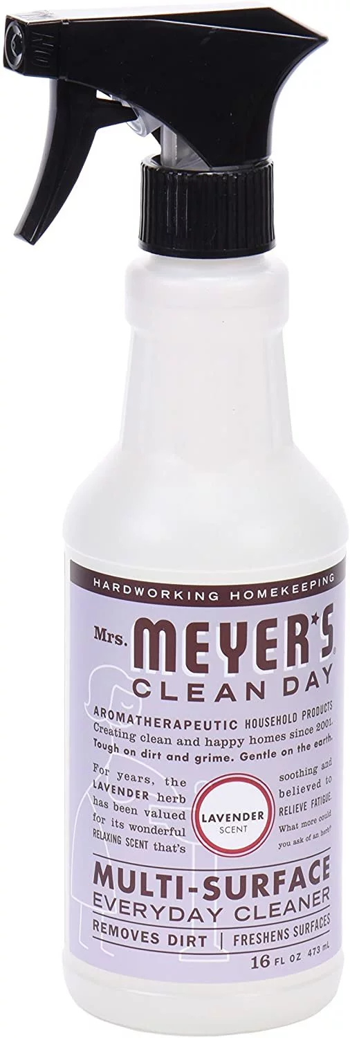 Mrs. Meyer's Clean Day Multi-Surface Everyday Cleaner, Lavender, 16 Fluid Ounce Pack of 3