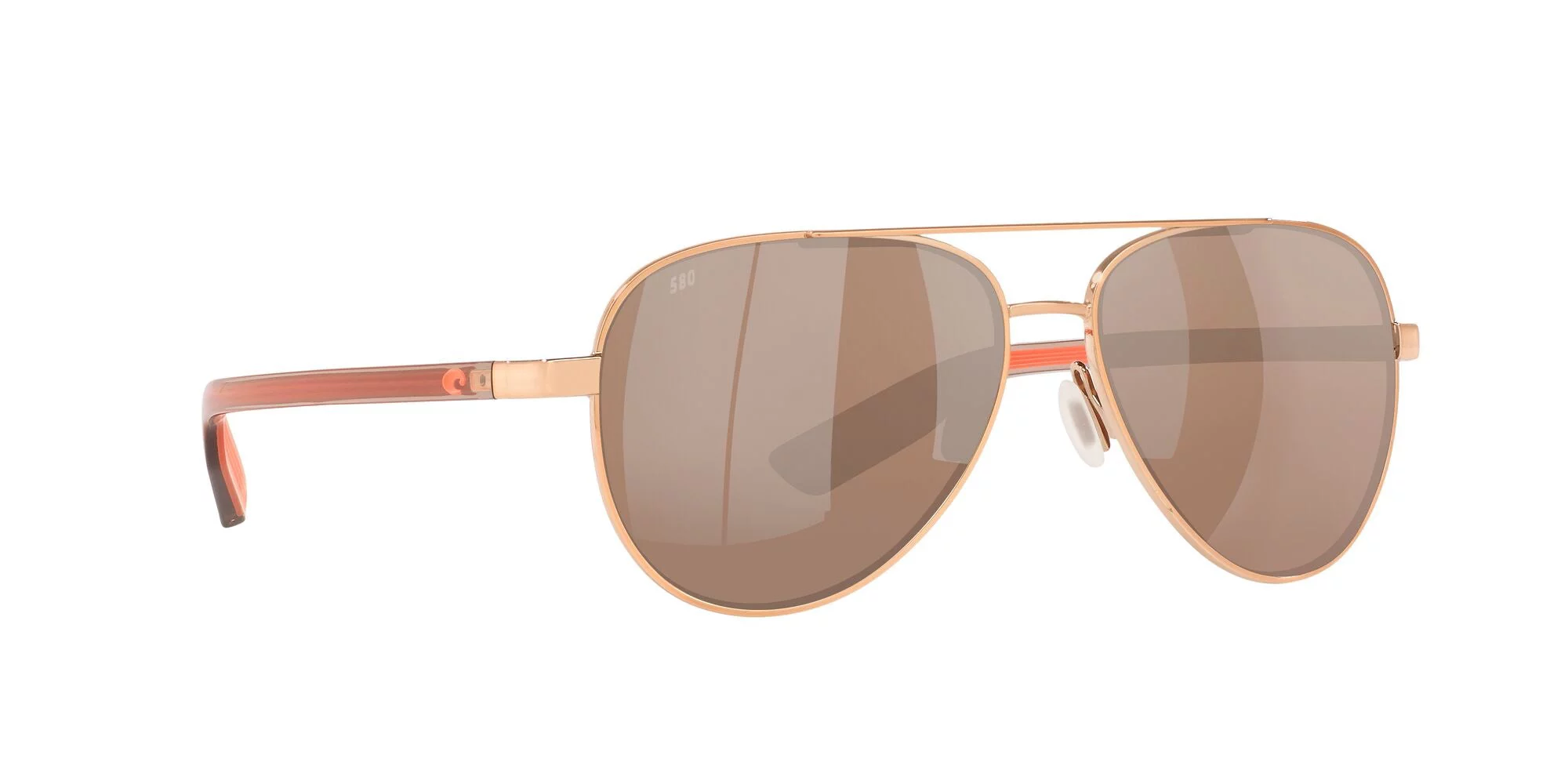 Sunglasses Costa Del Mar 06 S 4002 400202 Peli 287 Brushed Gold Green Mi