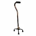 Quad Cane Small Base Bariatric 300lbs Walking Aid Medical Mobility