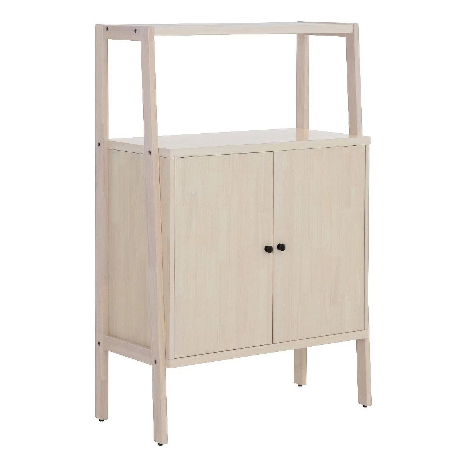 Novak Wooden Wine Cabinet - Natural