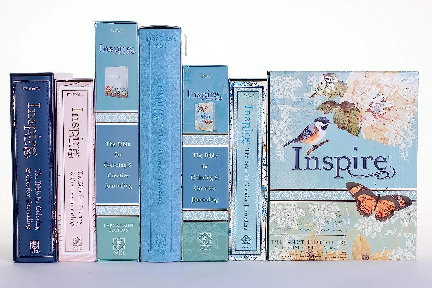 Tyndale House Publishers 075974 NLT Inspire Bible - Deluxe Teal Hardcover