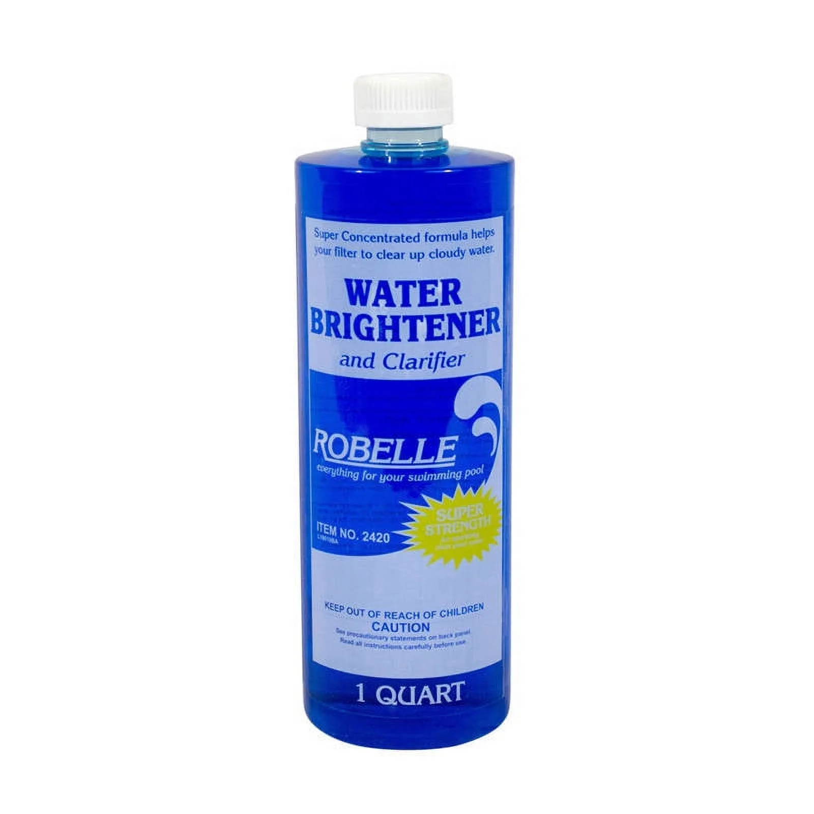 Robelle Water Brightener and Clarifier for Swimming Pools 1 Quart