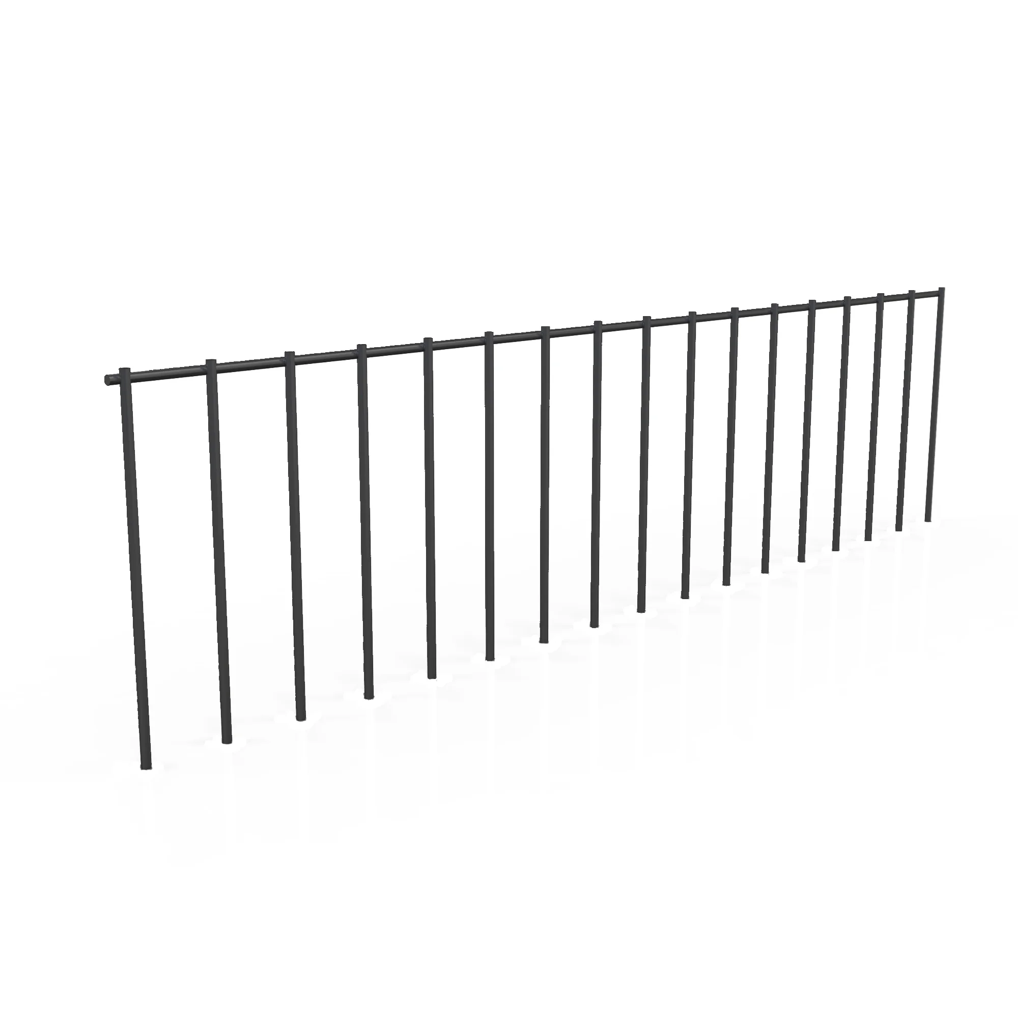 Dig Defence Small/Medium Animal Barrier BLACK powder coat, 25 Pack, 8