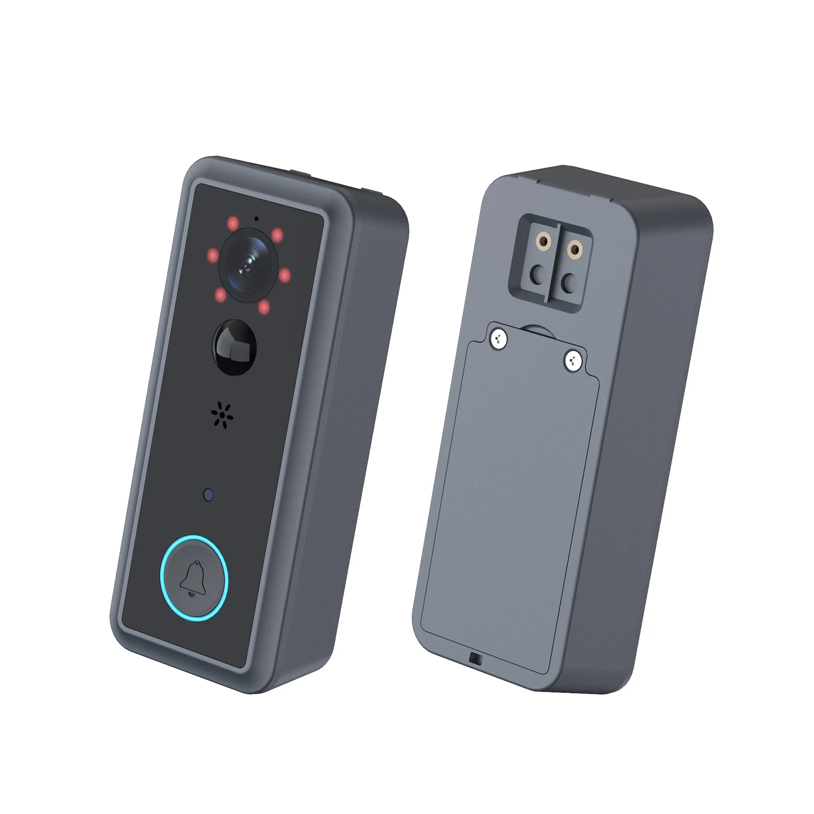 Dadypet Doorbell,Support  APP 2-Way Audio Motion Infrared Vision Real-time Motion Infrared Vision Camera 2-Way Audio Monitor Waterproof Cover Camera Wireless 1080P Cover Support Video Doorbell