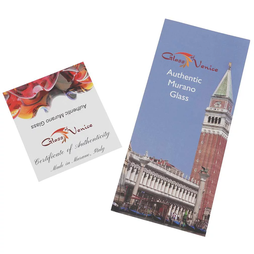 GlassOfVenice Murano Glass Modern Art Tumbler - Green