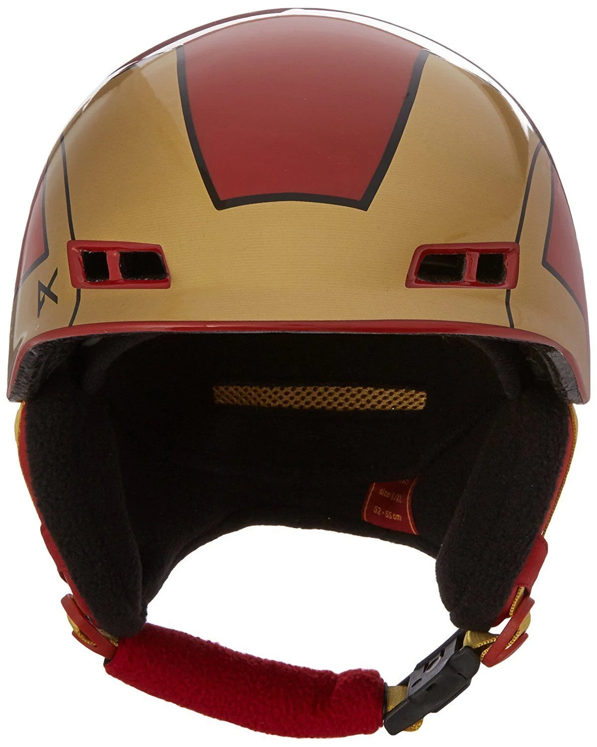 Anon Burner Avengers iron Man Kids Ski Snowboarding Helmet Size L/XL 52-55cm