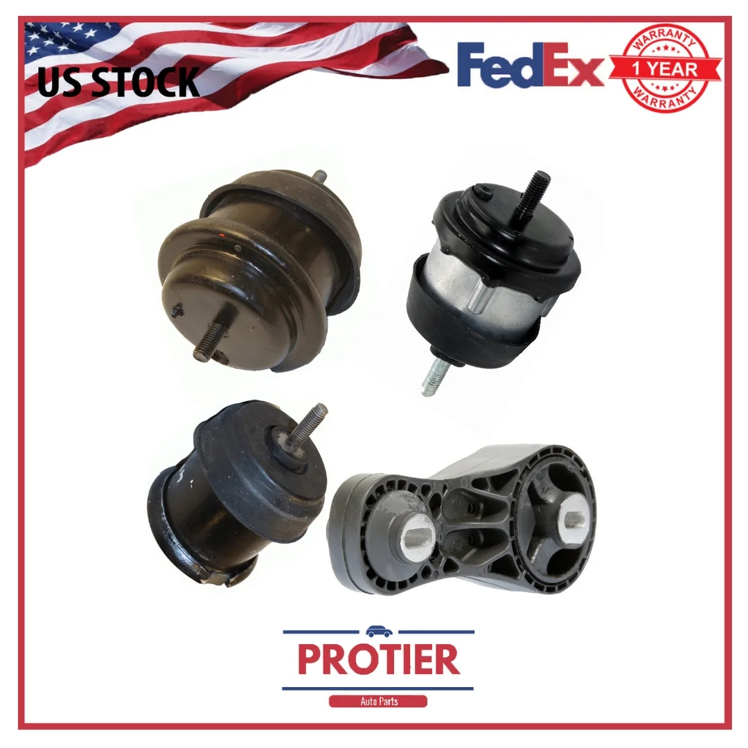 Engine & Trans Mount Set 4PCS for Buick Sport  Enclave Chevrolet Sport Traverse Gmc Sport  Acadia Saturn Suv Outlook V6 3.6l 217ci V6 3.6l 217ci 2007 - 2009