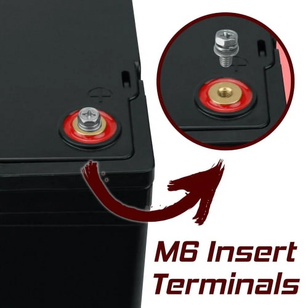 Banshee 12Volt Li-Iron Phosphate LiFePO4 55AH Rechargeable Lithium Battery 1280 Wh with built in BMS Deep Cycle Maintenance Free Battery