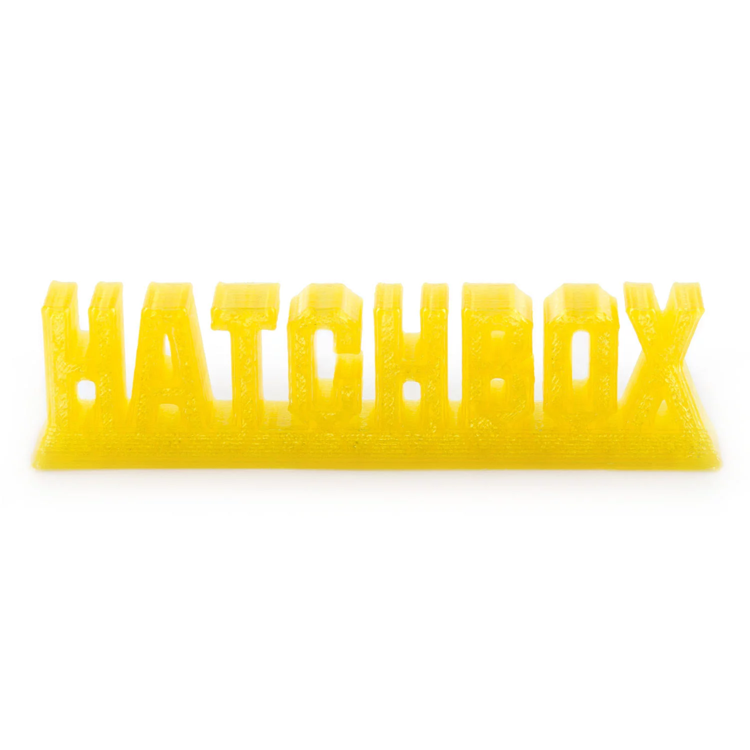 HATCHBOX 3D PLA-1KG1.75-TYLW PLA 3D Printer Filament, Dimensional Accuracy +/- 0.05 mm, 1 kg Spool, 1.75 mm, Transparent Yellow
