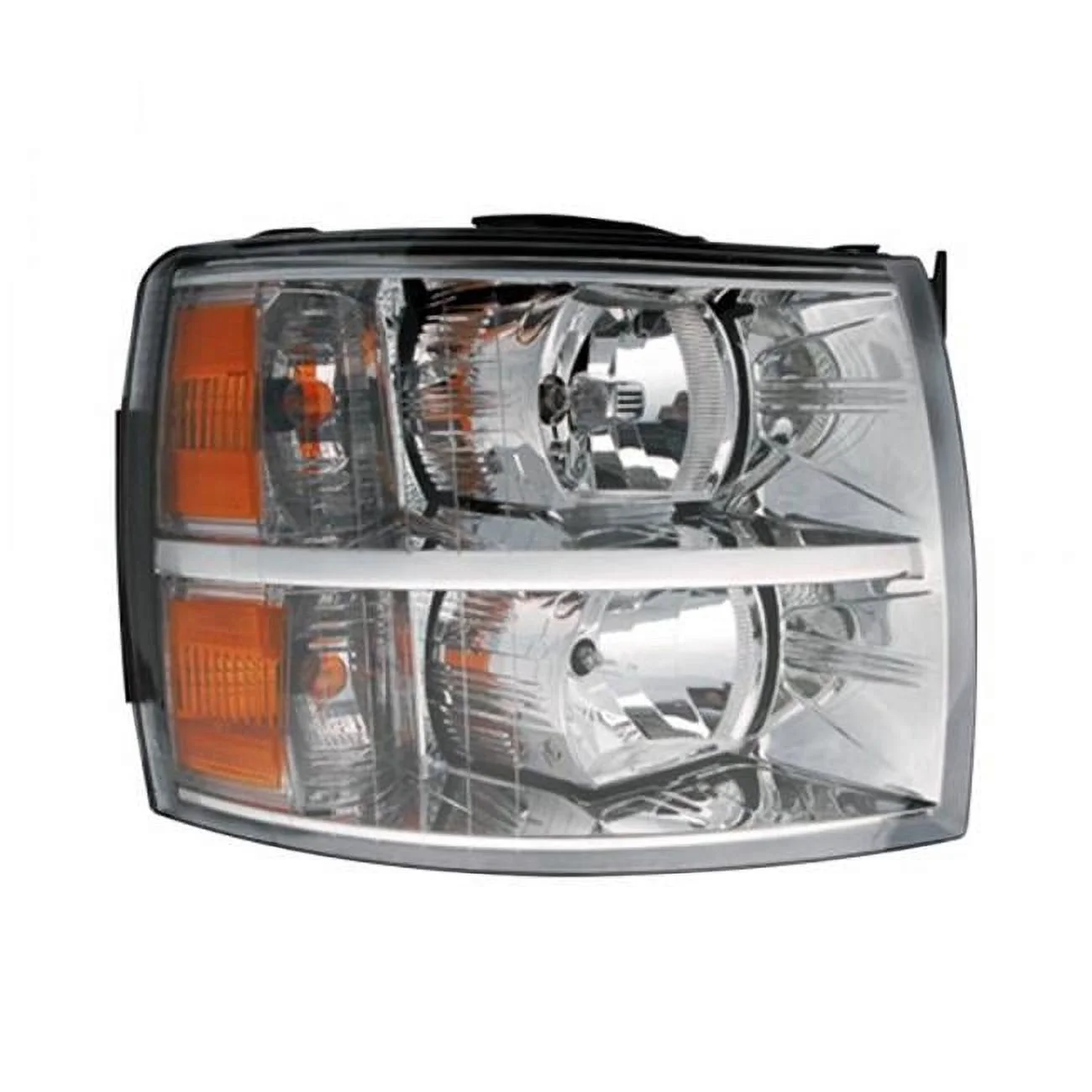 Right Hand Side Headlamp Assembly for 2007-2013 Chevrolet Silverado 1500, 2009-2013 Hybrid 1500 & 2007-2014 HD 2500, 3500