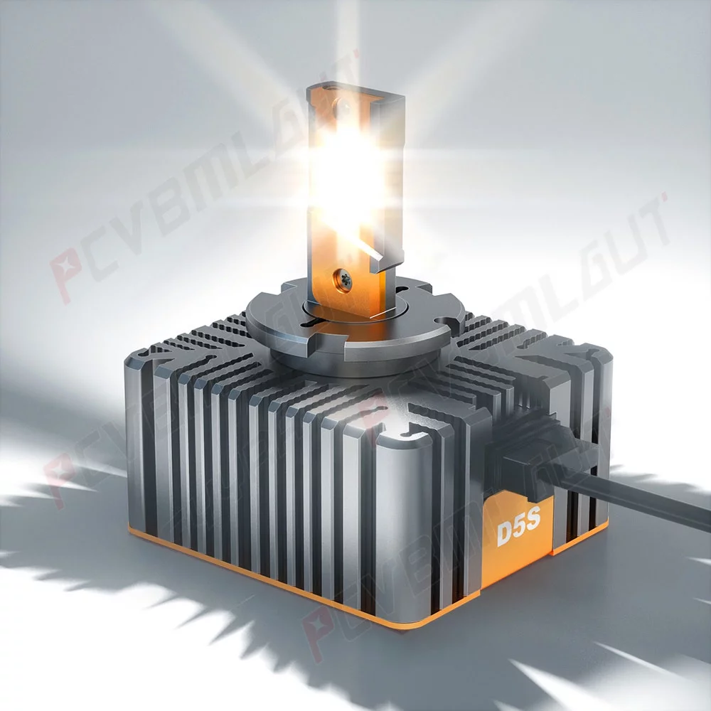 D5S D5R LED Headlight Kit Bulbs 180W 12000LM 6000K White LED Conversion Lamps 2PCS