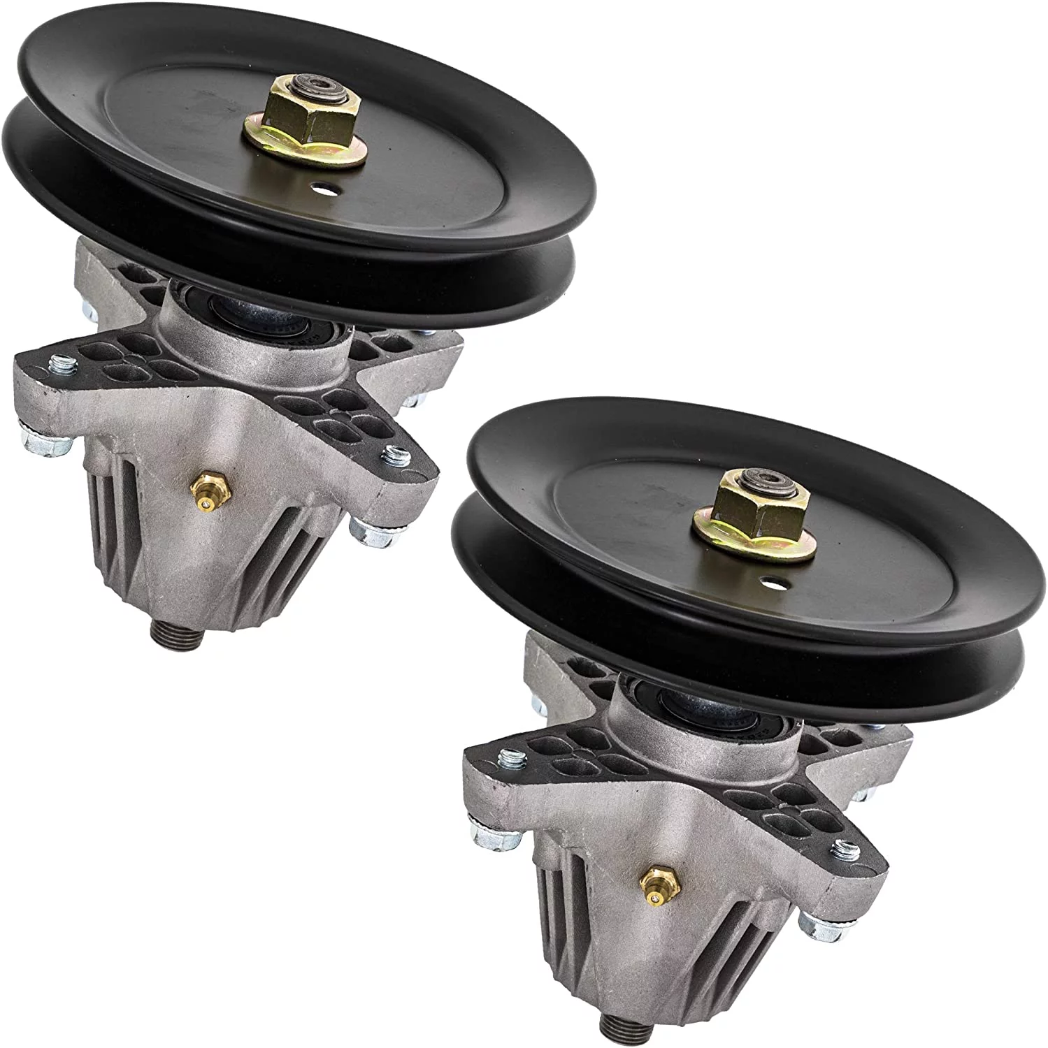 Spindle High Lift Blade Kit for MTD Cub Cadet Troy Bilt 42 inch Deck RZT L42 S42 SX42 LT1500 LTX1040 LTX1042 LTX1045