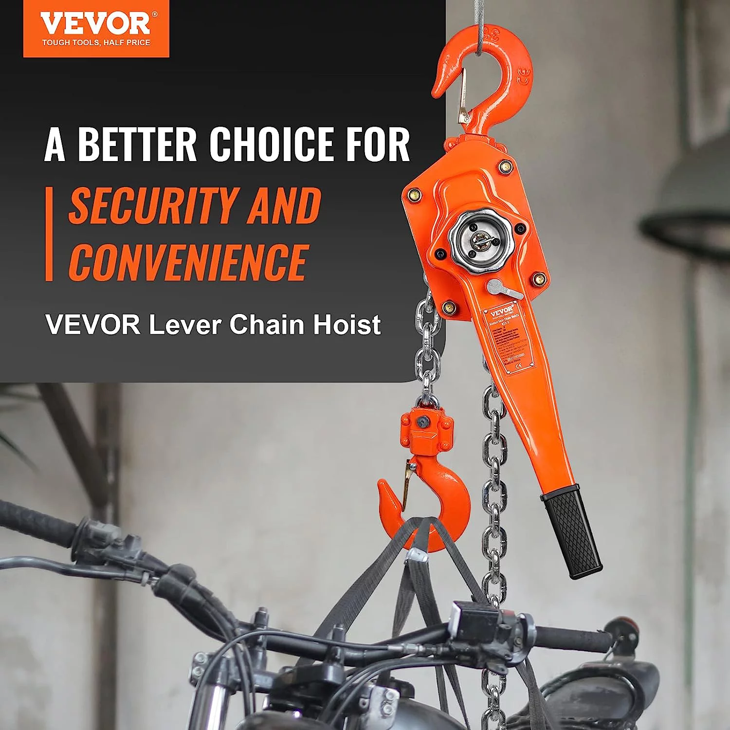 Vevor  6600 lbs Manual Lever Chain Hoist