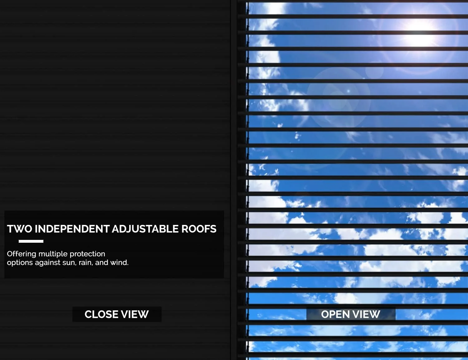 PURPLE LEAF Louvered 12' x 16' Outdoor Aluminum Pergola with Adjustable Roof for Deck Backyard Garden Grey Patio Hardtop Gazebo