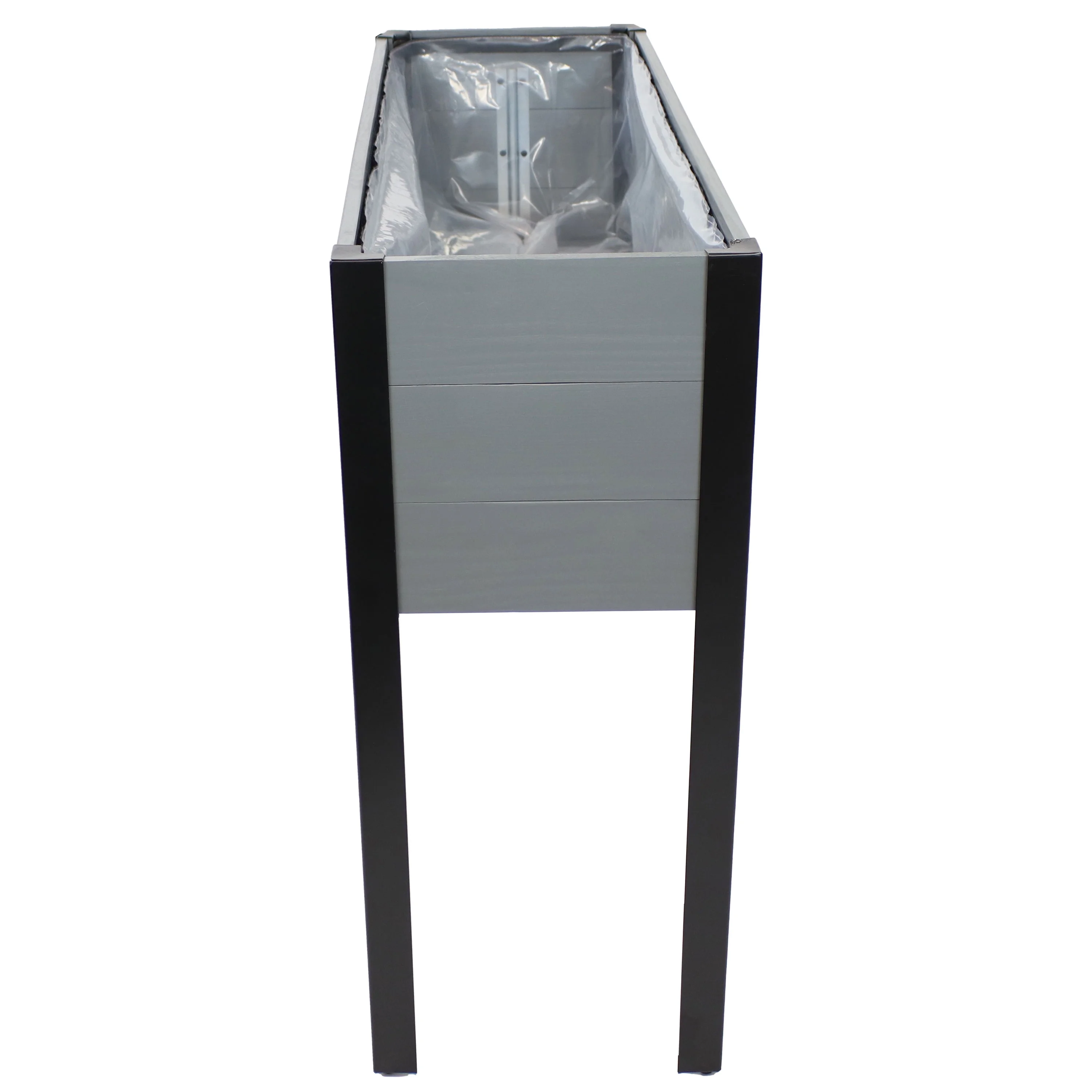 Sunnydaze Acacia Wood Raised Garden Bed with Legs - 31