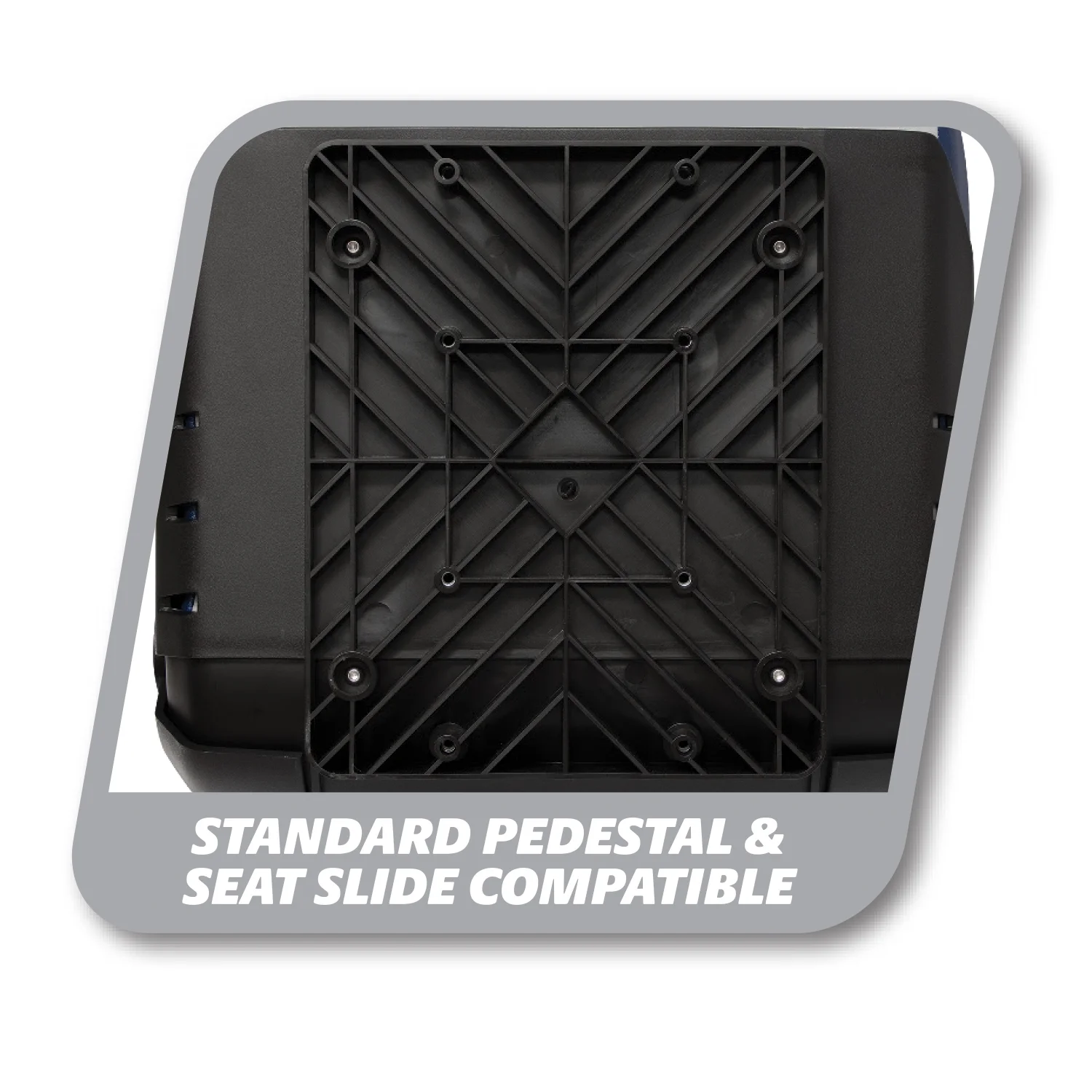 Wise 3340-1789 Quantum Series Fold Down Fishing Boat Seat, Mariner Blue / Charcoal / Marble Grey